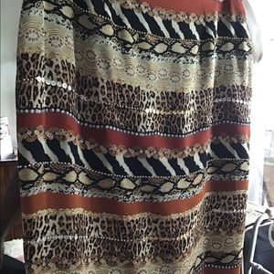 Soon silk vintage skirt